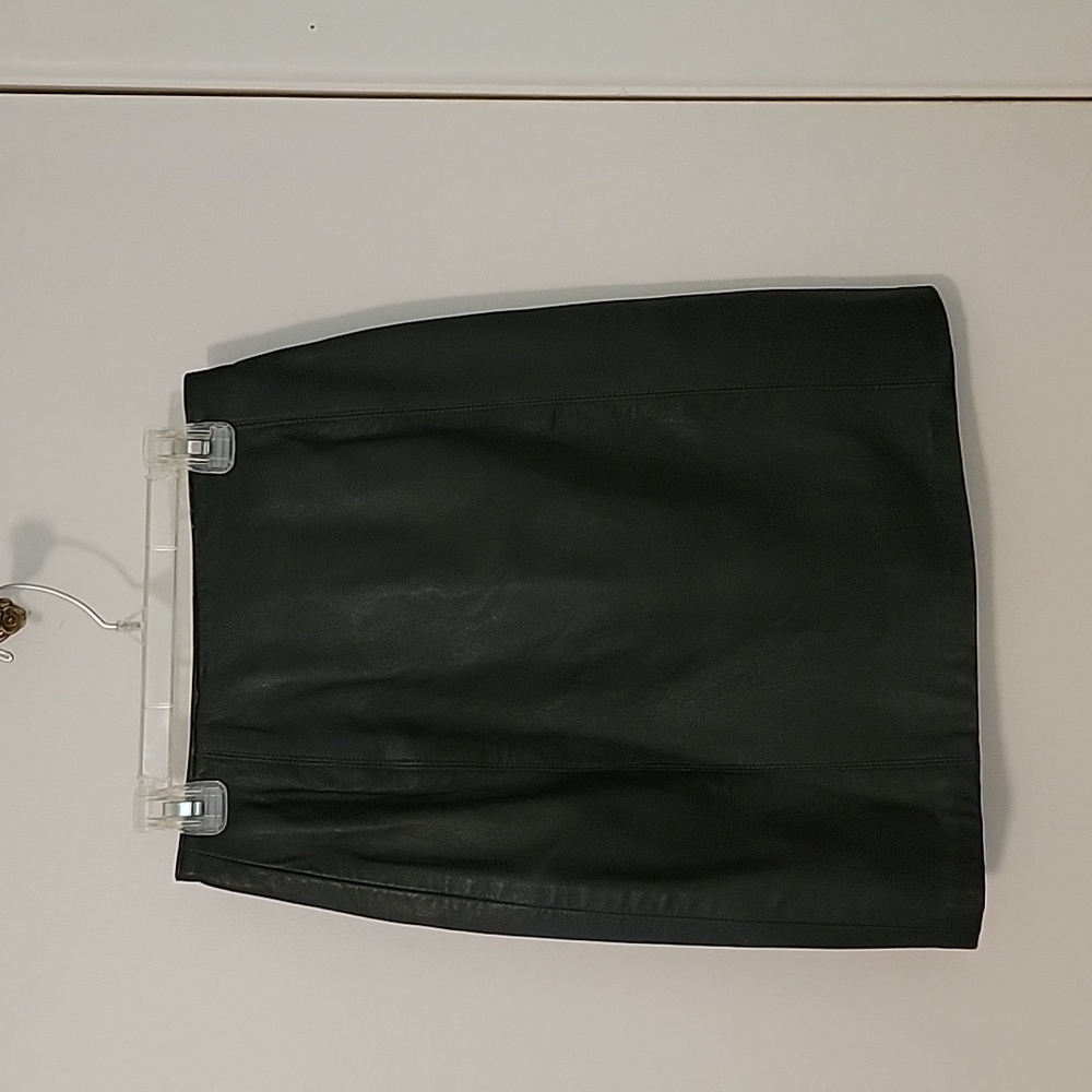 Leather skirt